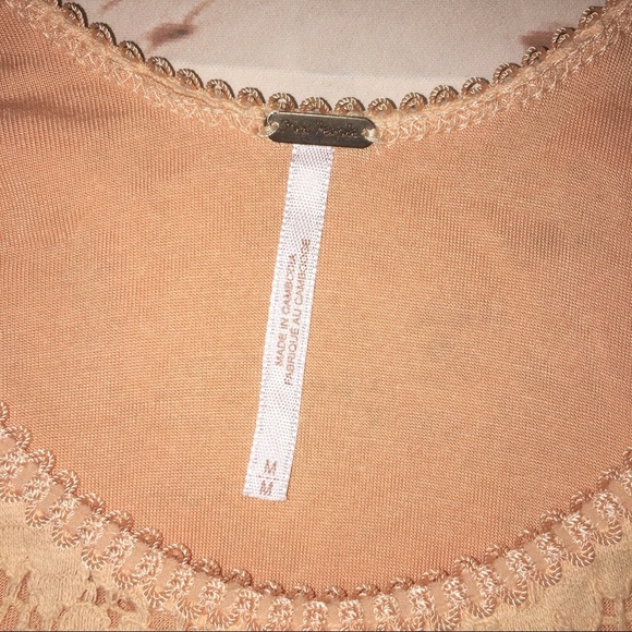 Free People Creamsicle Lace Overlay Mini Dress - Picture 7 of 9